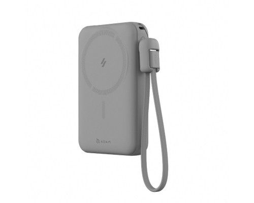 Adam Elements Vionta C2 Pro - magnetic powerbank bezprzewodowy do iPhone/Apple Watch 10000 mAh gray
