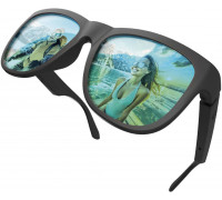 Inteligentne okulary przeciwsłoneczne z słuchawkami SBS Polarized 8018417437328 MHEARGLASSBTK