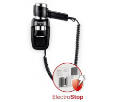 Valera Wall-mounted hair dryer Action Protect 1600 (542.06/044.04BLACK)