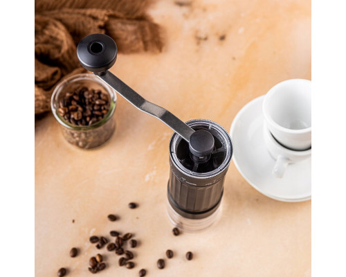 KingHoff RĘCZNY MŁYNEK DO KAWY Z REGULACJĄ KH-2002