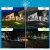 Podwójna Kamera WIFI IP Outdoor Obrotowa ULTRA HD Detekcja 8MPX MIKROFON