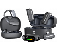 Hollyland LARK MAX 2 Ultimate Combo with OWS monitor headset + Camera RX + USB-C RX microphone system