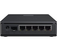 MikroTik RouterOS L4 International version | hAP ax S | 802.11ax | 10/100/1000 Mbit/s | Ethernet LAN (RJ-45) ports 5 | Mesh Support No | MU-MiMO No | No mobile broadband