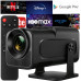 PROJEKTOR RZUTNIK 4K ANDROID LED WIFI MINI PRZENOŚNY FULL HD HY320 USB JACK