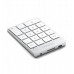 Satechi Slim Wireless Keypad - aluminiowy klawiatura numeryczna Bluetooth (silver)
