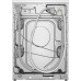 Bosch Serie 6 pralka Od przodu 8 kg 1400 RPM White
