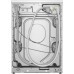 Bosch Serie 6 pralka Od przodu 8 kg 1400 RPM White