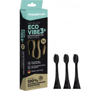 Brush Happybrush ECO* VIBE 3+ 3 szt. Black