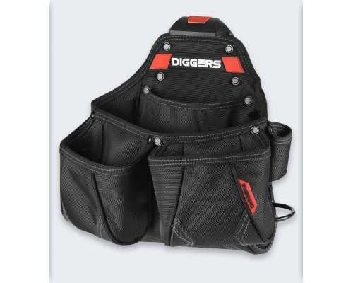 Pocket Ciesielska Diggers Quick Click BlackRed