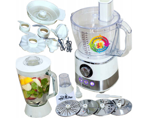 wielofunkcyjny 1600W malakser szatkownica wyciskarka blender