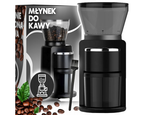 Retoo Młynek elektryczny Maszynka do mielenia ER1021 180 W czarny