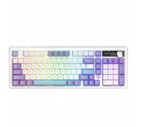 Ajazz   AK980 Gift Switch-V2-White-Model-With-Screen RGB