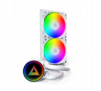 Montech LightFlow ARGB 240 White zestaw AIO