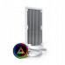 Montech LightFlow ARGB 240 White zestaw AIO