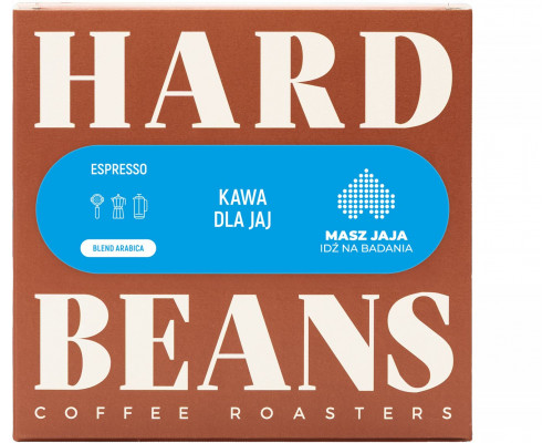 Hard Beans kawa ziarnista Kawa dla jaj Espresso 250 g