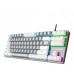 Rampage Snug RGB KRGD Blue Mechanical Gaming Keyboard Gray and White