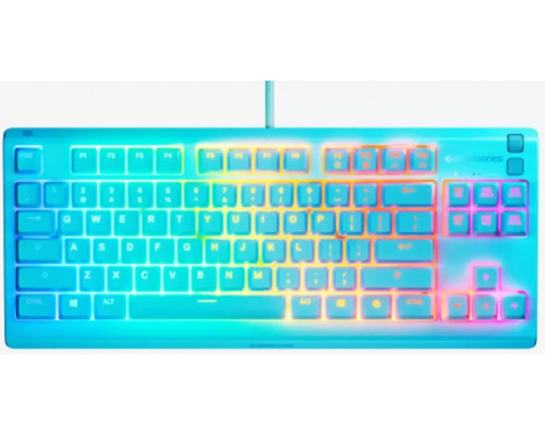 SteelSeries KEYBOARD APEX3 TKL AQUA