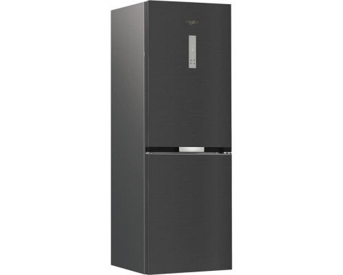 Whirlpool WHK 26362 XBR4E | Energy efficiency class E | Free standing | Combi | Height 186.5 cm | No Frost system | net capacity 201 L | Zamrażalnik net capacity 106 L | Ekranas | 37 dB | Black