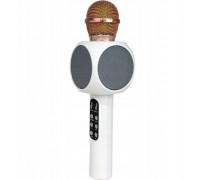 WS-1816 16W karaoke BT microphone with LED 360 White