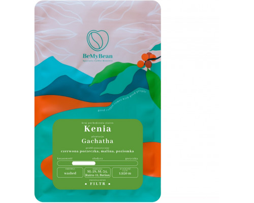 BeMyBean kawa ziarnista Kenia Gachatha Filtr myty 250 g
