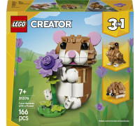 LEGO Creator Uroczy chomik z kwiatkiem (31376)