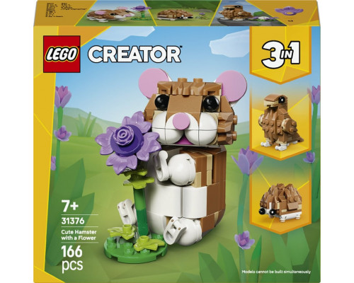LEGO Creator Uroczy chomik z kwiatkiem (31376)