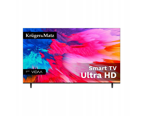 Kruger&Matz 55" UHD smart DVB-T2/S2 H.265 Hevc