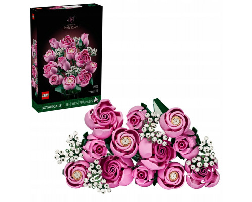 Lego Botanical Bouquet of Pink Roses (10374)