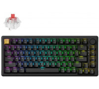 Keychron J2 Wireless (KJ2-H1) - US Layout - Hot-Swappable Super Red - Black (Czarna) Mechaninė Belaidė Żądzeń Klawiatura