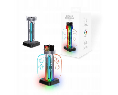 Station Ładująca Łaforwarka Na 4x Joy-con Joy Con For Nintenfor Switch 2 / Ns 2 / Stojak / Jys-ns2279