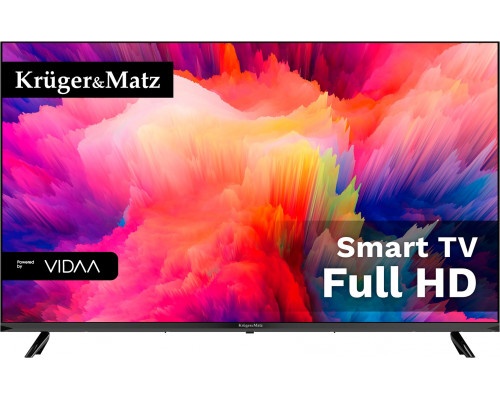 Kruger&Matz 43" FHD smart DVB-T2/S2 H.265 Hevc