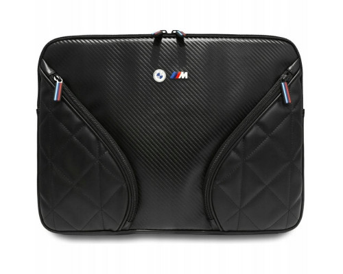 BMW Carbon Pockets&Metal Logo Sleeve 16" black