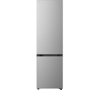 LG GBBS322CPY Refrigerator, C, Free-standing, Combi, Height 2.03 m, Net fridge 262 L, Net freezer 113 L, Silver