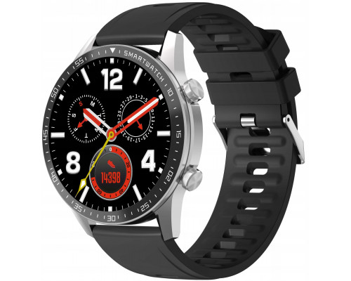 Smartwatch Gravity Silver Bransoleta + Pasek GT10-6