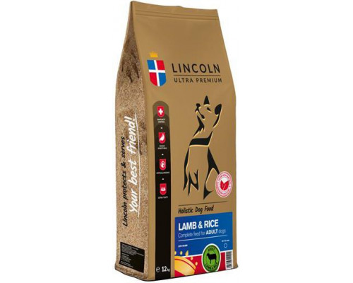 Lincoln Adult Lamb & Rice 12kg
