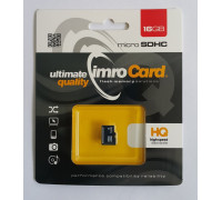 SD  IMRO microSDHC 16GB Klasa 4 (4/16GB)