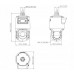 Dahua Technology KAMERA IP SZYBKOOBROTOWA SDT4E425-4F-GB-A-PV1-S2 PANORAMICZNA TiOC WizSense Smart Dual Light - 4&nbsp;Mpx 5&nbsp;... 125&nbsp;mm, 2.8&nbsp;mm DAHUA