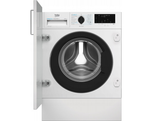 BEKO Skalbimo mašina | B3WBT671415W | Energy efficiency class A | Front loading | Skalbimo talpa 7kg | 1200 RPM | Gylis 55 cm | Plotis 60 cm | Digital | Steam function