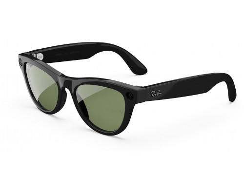 VR META Ray-Ban Skyler G2 Black błyszczący, Green AI Glasses