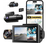 Dod Tech WOLFBOX i07 Kamera Car 3-Kanałowa 4K WiFi GPS Noktowizor IR