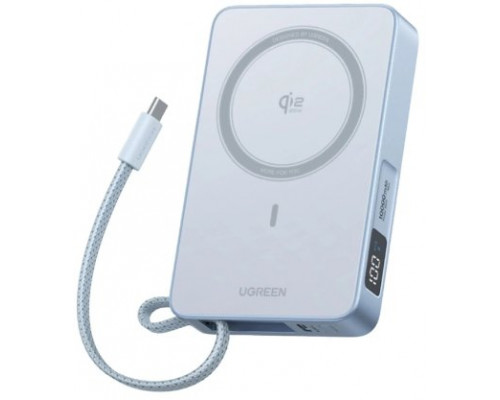 Ugreen Magnetic 10000mAh Ugreen MagFlow PB773, Qi2 25W (Grey)