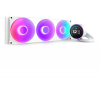 NZXT Kraken Elite 420 RGB Procesor Chłodnica cieczy all-in-one 14 cm Biały 1 szt.