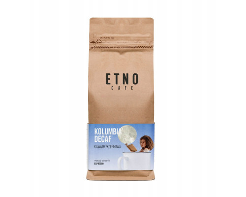 Etno Cafe - kawa ziarnista bezkofeinowa Meksyk Decaf Espresso 250 g