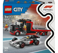 LEGO City Ciężarówka F1® z bolidem Audi F1® (60493)