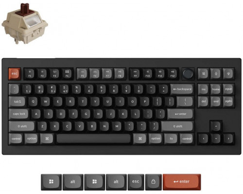 Keychron KEYBOARD WRL V3 ULTRA/BLACK V3U-D3 KEYCHRON