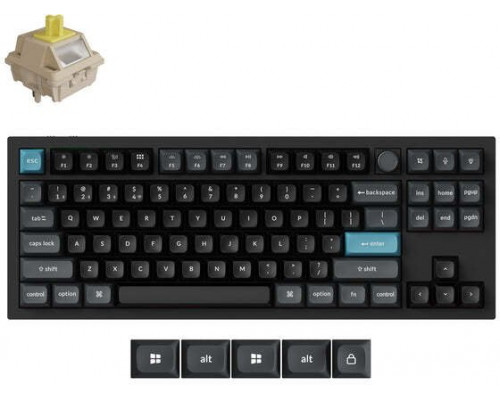 Keychron KEYBOARD WRL Q3 ULTRA/BLACK Q3U-M4 KEYCHRON Q3U-M4 (4894979049865)
