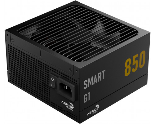 Aerocool AeroCool Smart G1 80 PLUS Gold zasilacz, PCIe 5.1, ATX 3.1 - 850 Watt, czarny