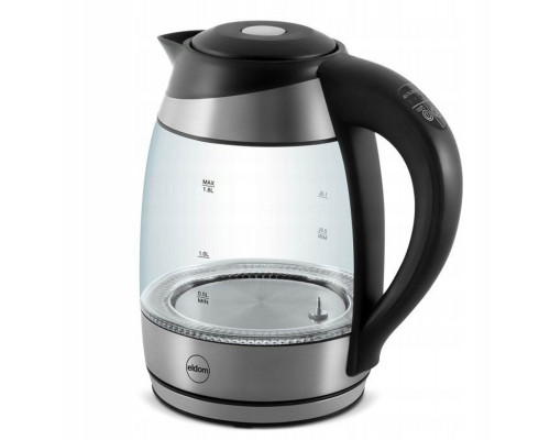 Eldom CZAJNIK ELEKTRYCZNY Z REGULACJĄ TEMPERATURY 1,8L BEZPRZEWODOWY 2200W