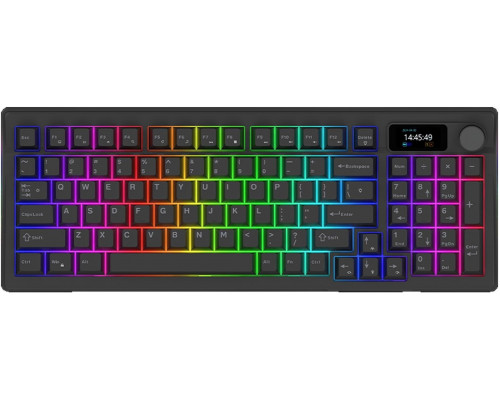 AQIRYS AQIRYS  96%/95 klawiszy Dual Mode: Wirelles&BT+Wired ATRIA black