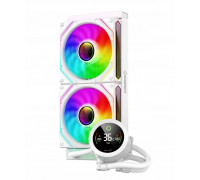 GameMax Gamemax CPU Liquid Cooler | ICEBURG 240 DIGITAL WH | Intel, AMD